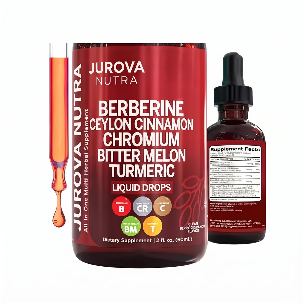 Jurova Blood Sugar Support Liquid Drops
