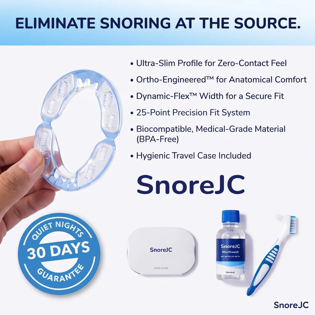 SnoreJC Premium® Anti-Snoring Mouthpiece